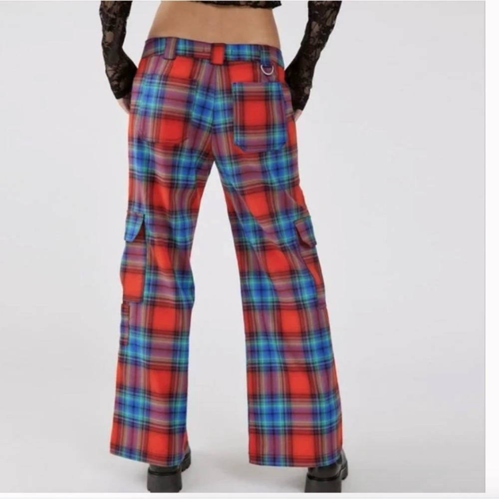 NEW | Urban Outfitters | Women’s Avril Trouser Plaid Pants Size 2 - Picture 2 of 13